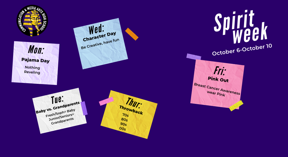  Display of the Spirit Days at CMA 